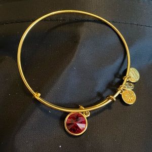 Alex and Ani Birthstone bracelet
